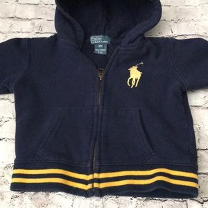Polo Ralph Lauren baby boy zip up 18 months